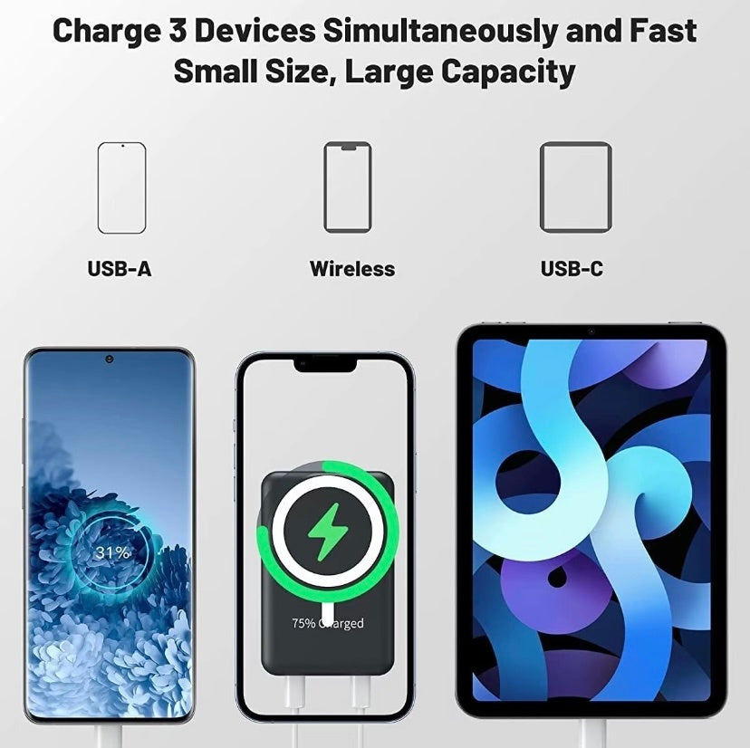Zap Power Box Magnetic Wireless FastCharger 10000mAh